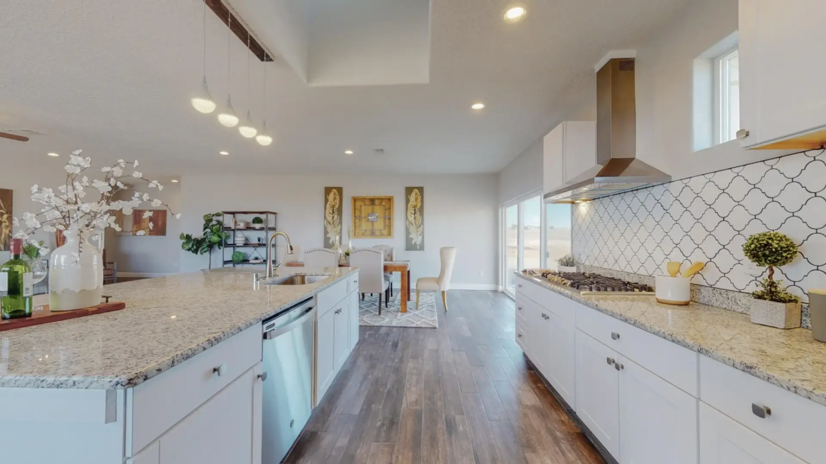 East Mountains country kitchen remodel completed by KRCS Construction